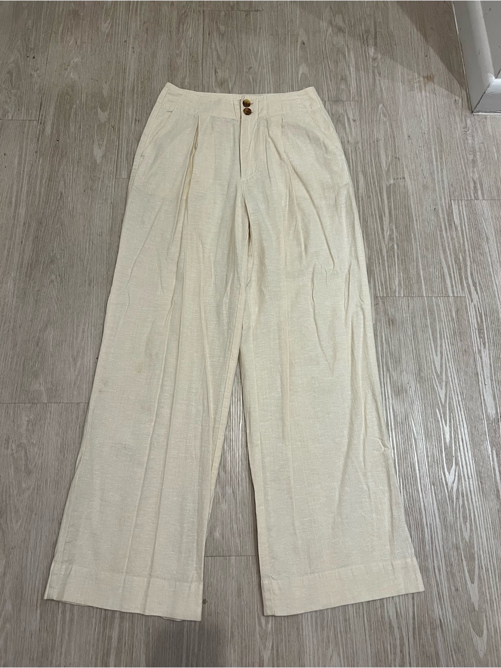 NWT Marine Layer June Linen Trousers 4